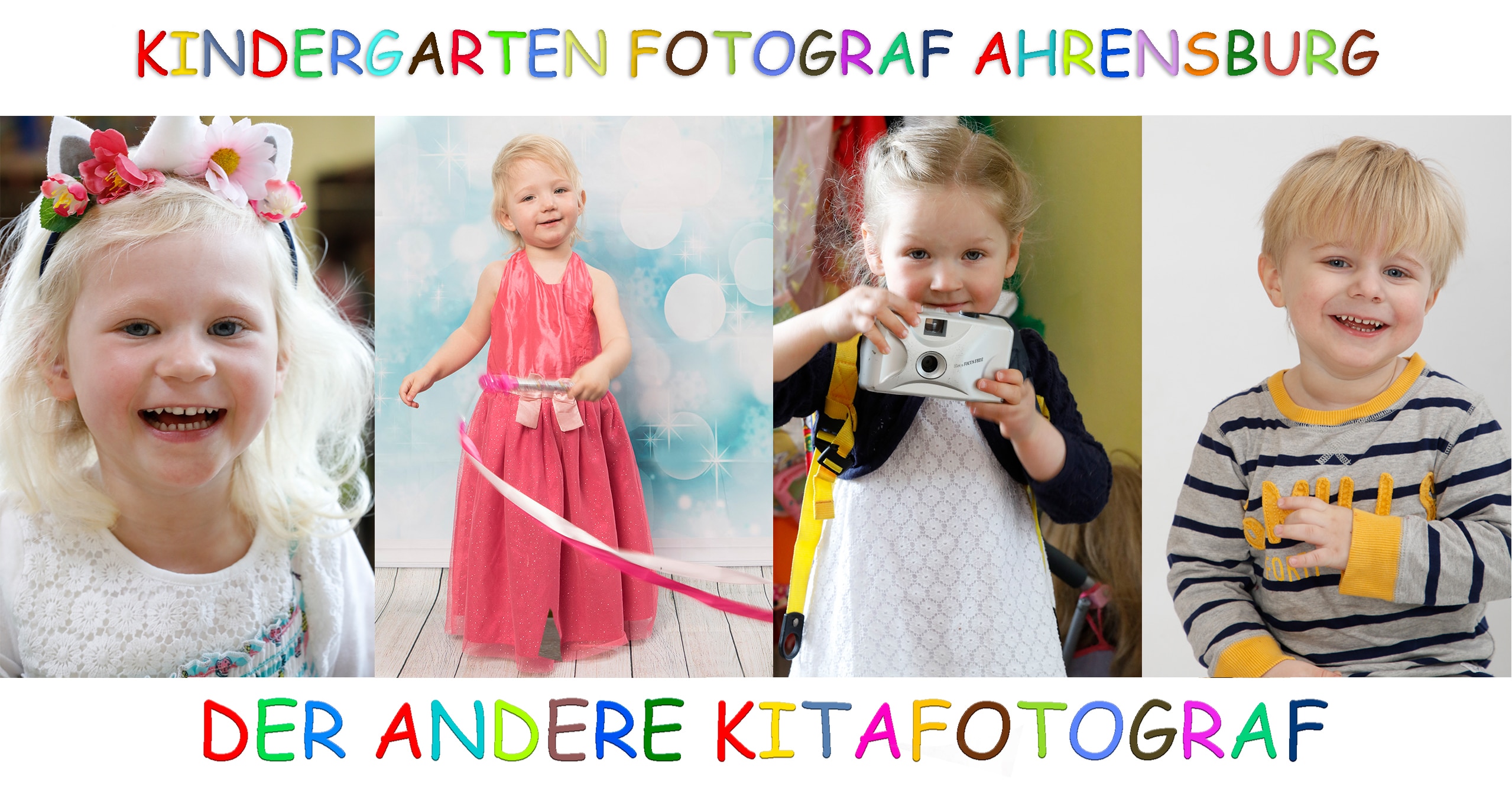 Kindergarten Fotograf in Ahrensburg, wir sorgen für tolle Kindergartenfotos